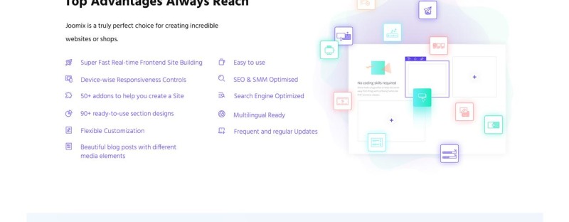 Joomix - Multipurpose Modern Joomla Template - Features Image 8