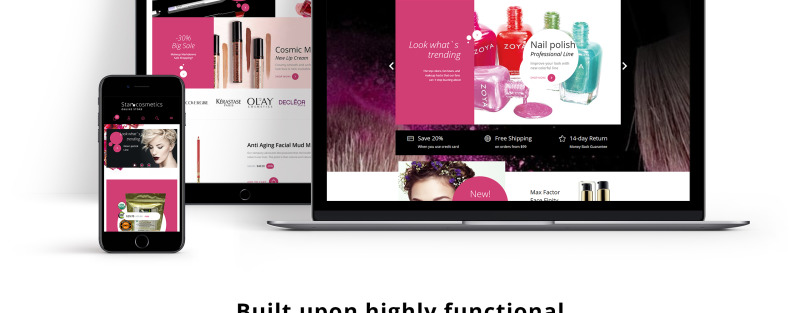 Star Cosmetics - Beauty Store Ecommerce Bootstrap Clean PrestaShop Theme - Features Image 4