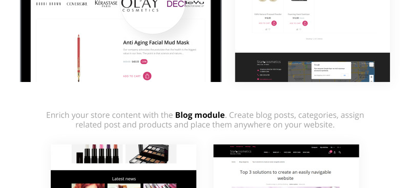 Star Cosmetics - Beauty Store Ecommerce Bootstrap Clean PrestaShop Theme - Features Image 12