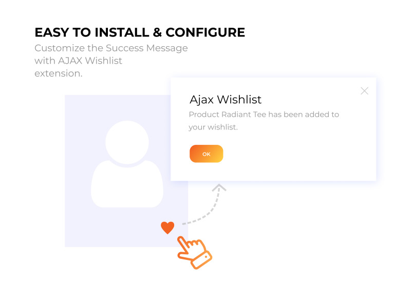 Zemez Ajax Wishlist Magento Extension - Features Image 3