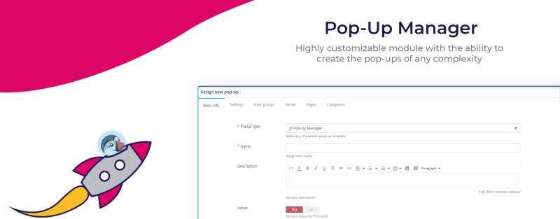 Pop-Up Manager PrestaShop Module PrestaShop Module - Features Image 2