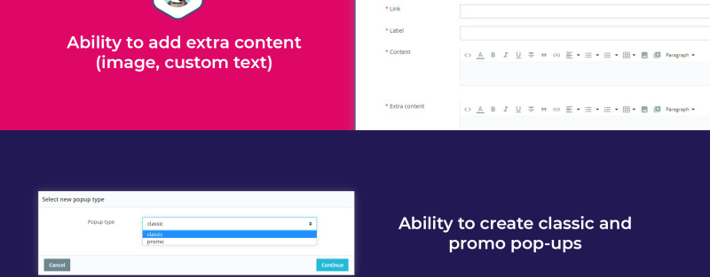 Pop-Up Manager PrestaShop Module PrestaShop Module - Features Image 5