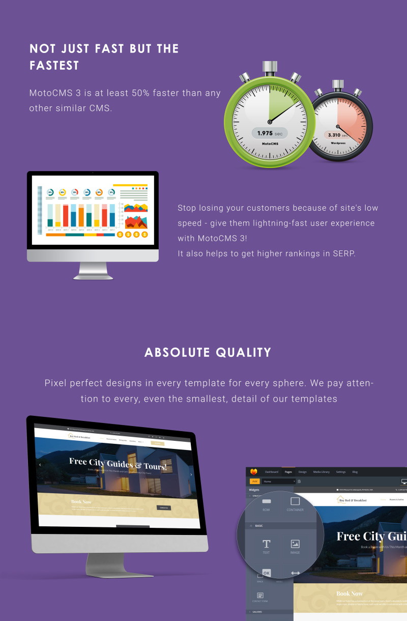 Roy Bed & Breakfast - Hotel Moto CMS 3 Template - Features Image 4
