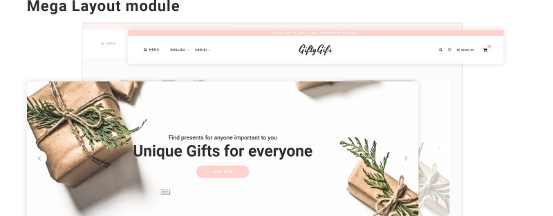GiftyGifts - Giftware Store Clean Bootstrap Ecommerce №85096 - Изображения фич 5