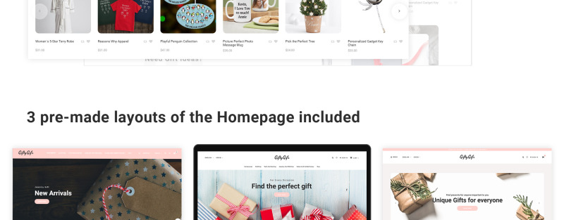 GiftyGifts - Giftware Store Clean Bootstrap Ecommerce №85096 - Изображения фич 7