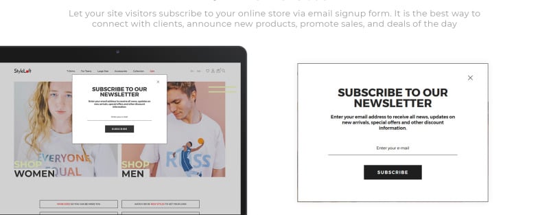 StyleLoft - Магазин футболок Магазин електронної комерції Bootstrap Clean PrestaShop Theme - Features Image 7