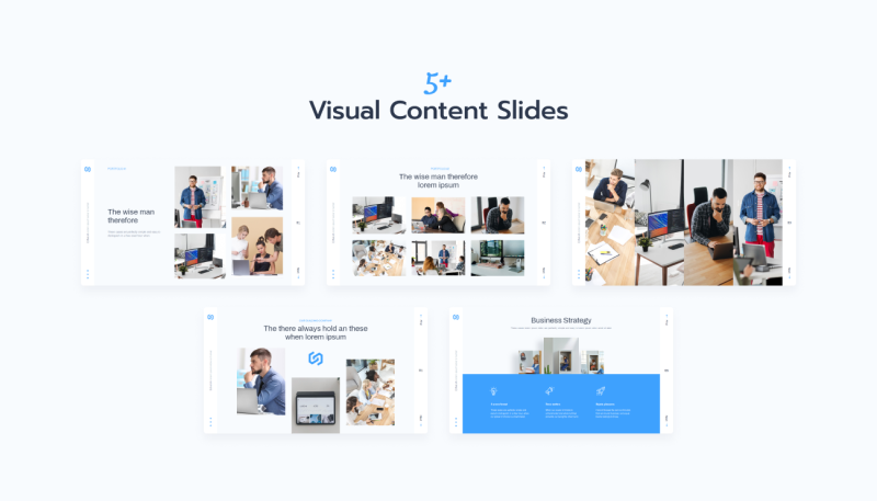 Entorum - Бизнес с гибким шаблоном инфографики PowerPoint - Features Image 5