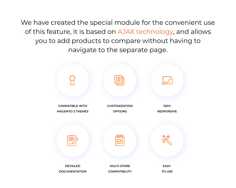 Zemez Ajax Compare Magento Extension - Features Image 2