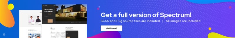 Spectrum - Construction Company Free HTML Landing Page Template - Features Image 1