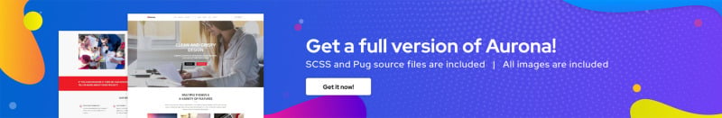 Aurona – Ingyenes üzleti tiszta HTML nyitóoldalsablon - Features Image 1