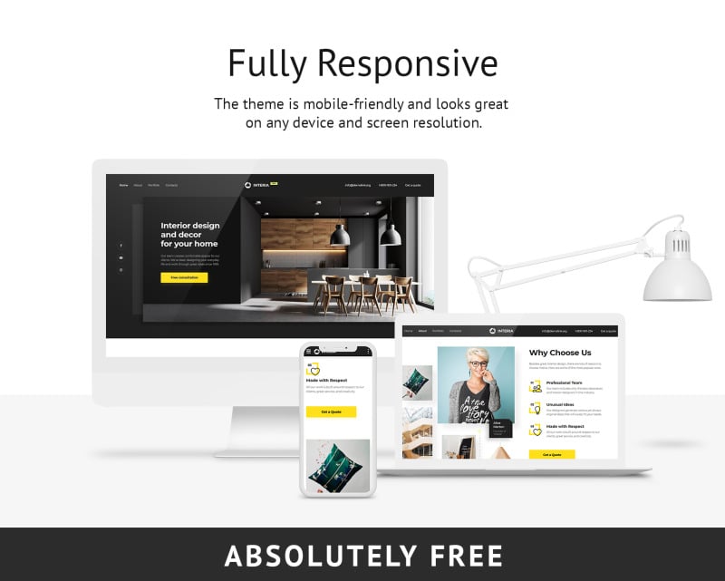 Interia - Design Agency Free Modern HTML Landing Page Template - Features Image 2