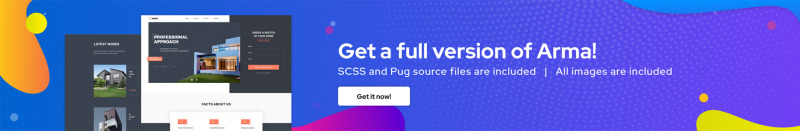 ARMA - Építőipari vállalat ingyenes kreatív HTML céloldal sablon - Features Image 1