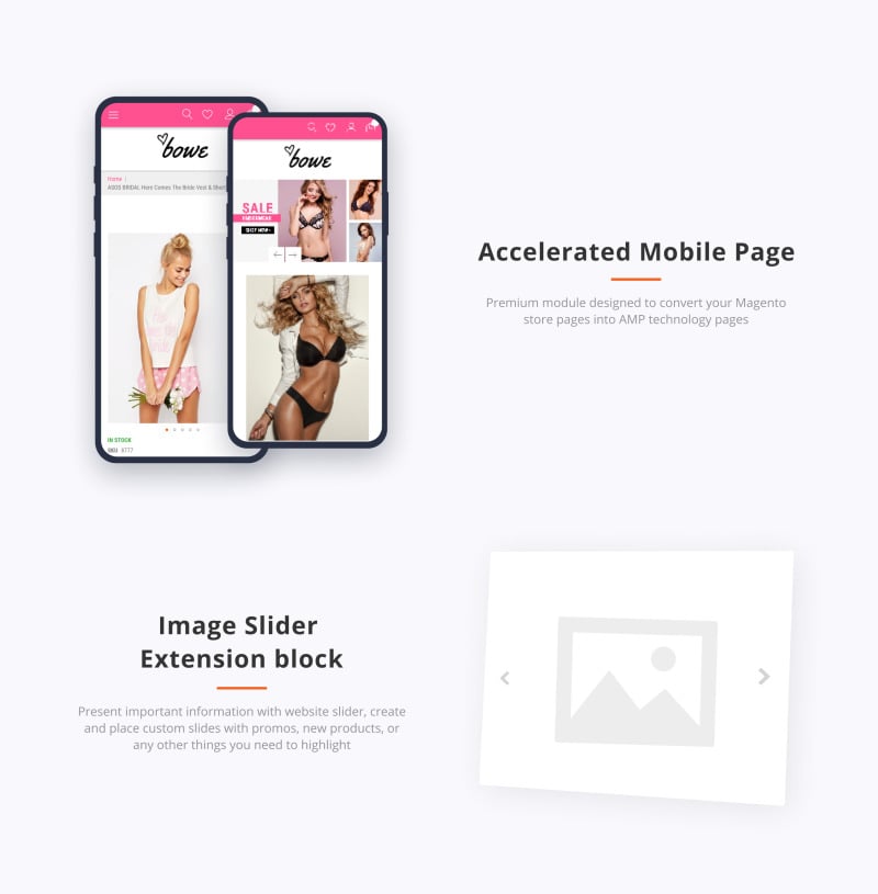 Bowitus - Lingerie Shop Website Magento Theme