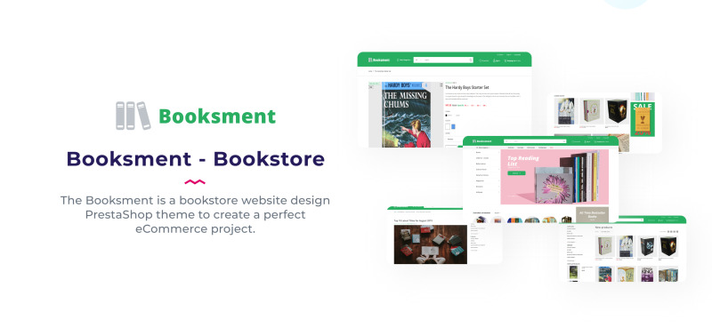 Booksment - Дизайн интернет-магазина PrestaShop - Features Image 3