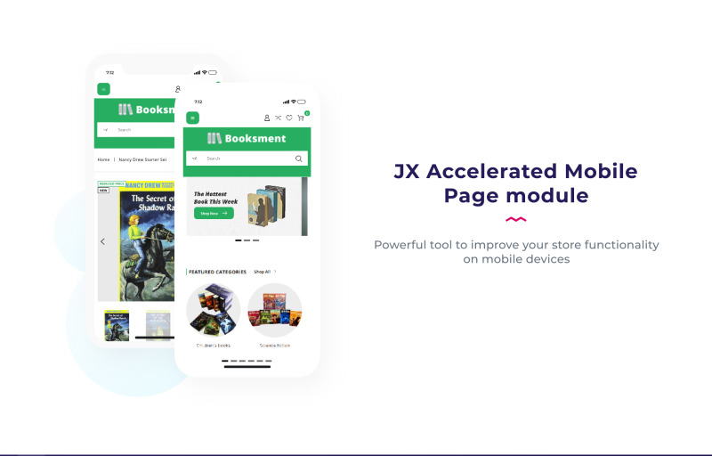 Booksment - Дизайн интернет-магазина PrestaShop - Features Image 7