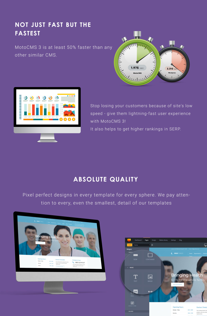 Profimed - Medical Moto CMS 3 Template - Features Image 4