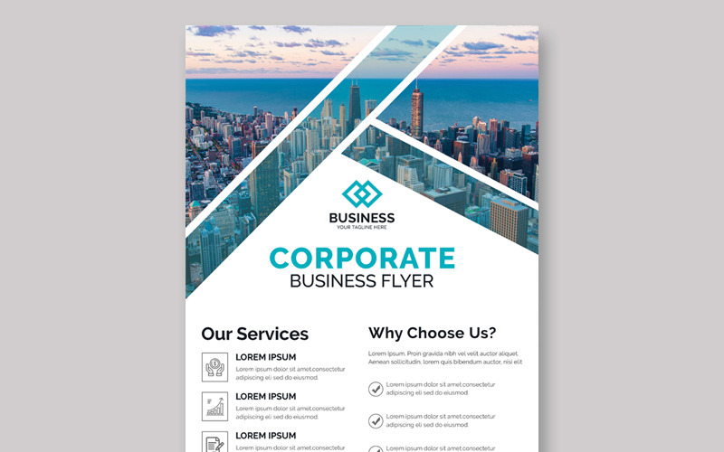 Download Фирменный стиль "flyer design - Corporate Identity Template" / flyer design - Corporate Identity Template - Фирменный стиль на тему графика pattern brochure flyer poster business abstract cover template blue magazine triangle typography layout marketing polygon idea leaflet promotion presentation graphic