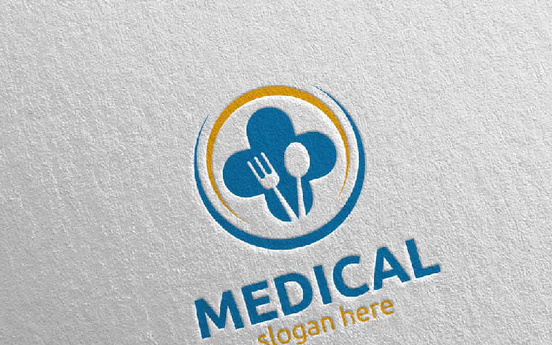 Download Шаблон логотипа "Food Cross Medical Hospital 91 Logo Template" / Food Cross Medical Hospital 91 Logo Template - Шаблон логотипа на тему графика food pet medicine emergency pharmacy doctor pharmaceutical plus cross clinic logo health care hospital medical donor service vector healthcare icon
