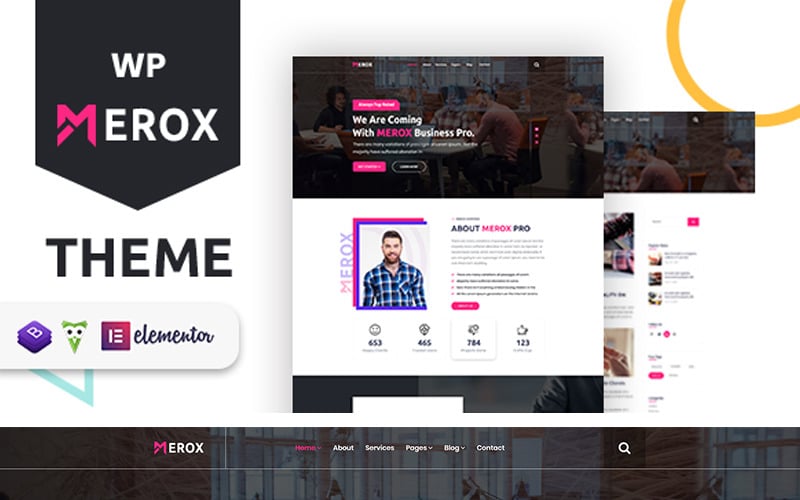 Merox - Corporate WordPress Theme
