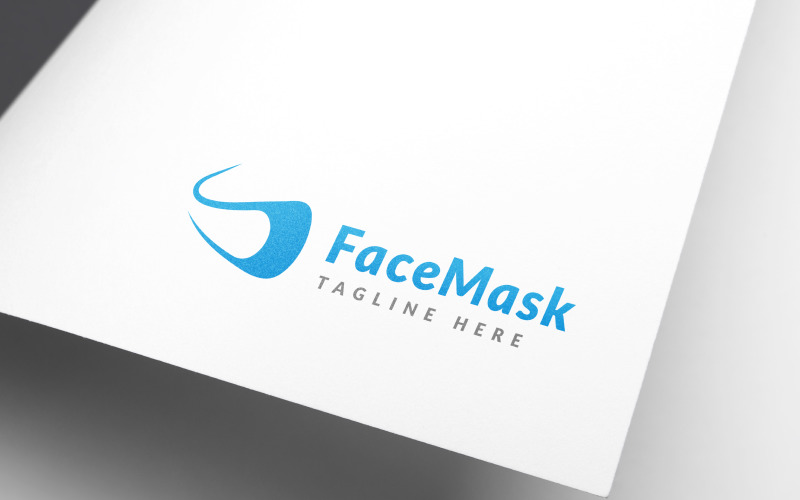 Download Шаблон логотипа "Modern Face Mask Design Logo Template" / Modern Face Mask Design Logo Template - Шаблон логотипа на тему графика medical,equipment,personal,protection,surgical,mask,face,guard,virus,modern,creative,abstract,app,care,clinic,community,doctor,health,logo,design