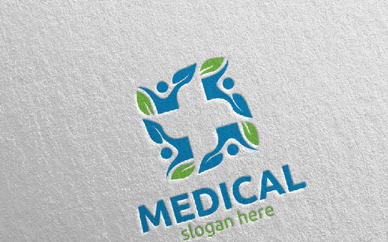 Download Шаблон логотипа "Natural Cross Medical Hospital Design 90 Logo Template" / Natural Cross Medical Hospital Design 90 Logo Template - Шаблон логотипа на тему графика natural pet medicine emergency pharmacy doctor pharmaceutical plus cross clinic logo health care hospital medical donor service vector healthcare icon