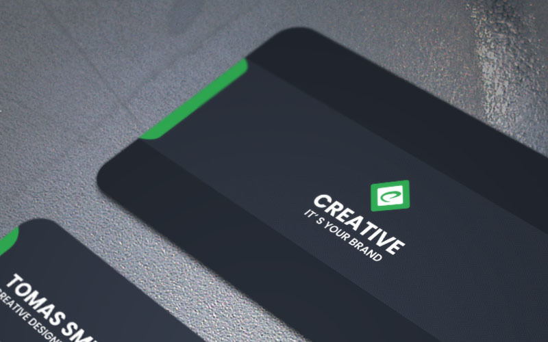 Download Фирменный стиль "Tomas Smith_Creative Business Card - Corporate Identity Template" / Tomas Smith_Creative Business Card - Corporate Identity Template - Фирменный стиль на тему графика business card corporate liflet computer internet stationery id kit blue hi-quality official symple green logo professional modern art standard creative