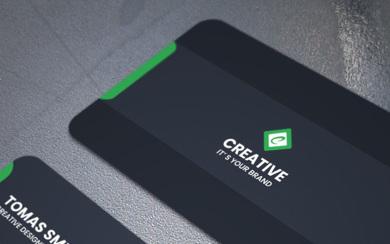 Tomas Smith_Creative Business Card - Modello di identità aziendale