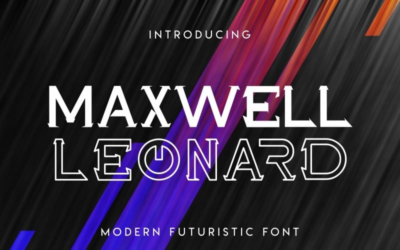 Maxwell Leonard-lettertype