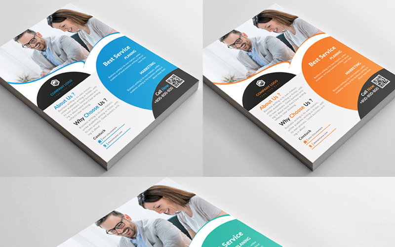 Download Фирменный стиль "Professional Business flyer - Corporate Identity Template" / Professional Business flyer - Corporate Identity Template - Фирменный стиль на тему графика black builder business card flyer clean coaching company concept creative designer graphic green modern design multipurpose office