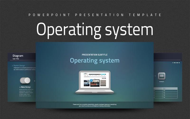 System operacyjny Szablon PowerPoint