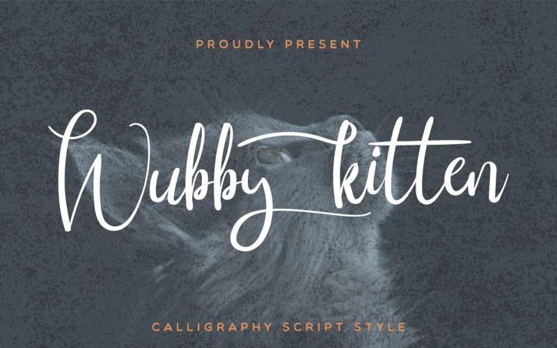 Wubby Kitten Schriftart