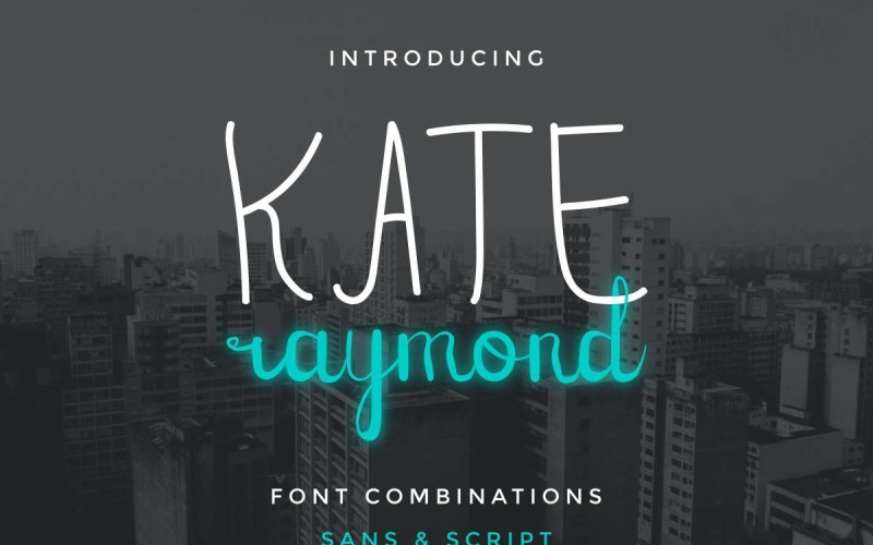 Kate Raymond Schriftart