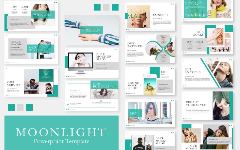 Moontlight-Präsentation Google Slides