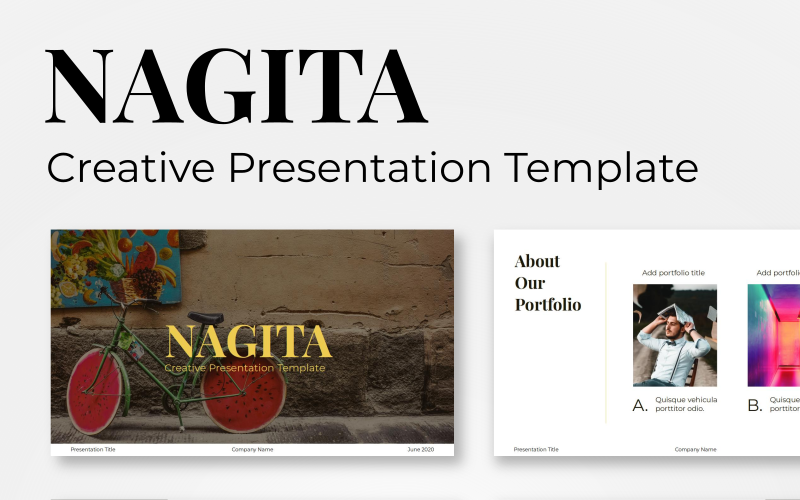 Nagita - Creative Template Google Slides