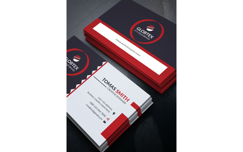Download Фирменный стиль "Tomas Smith Business Card - Corporate Identity Template" / Tomas Smith Business Card - Corporate Identity Template - Фирменный стиль на тему графика business card corporate liflet computer internet stationery id kit blue hi-quality official symple green logo professional modern art standard creative