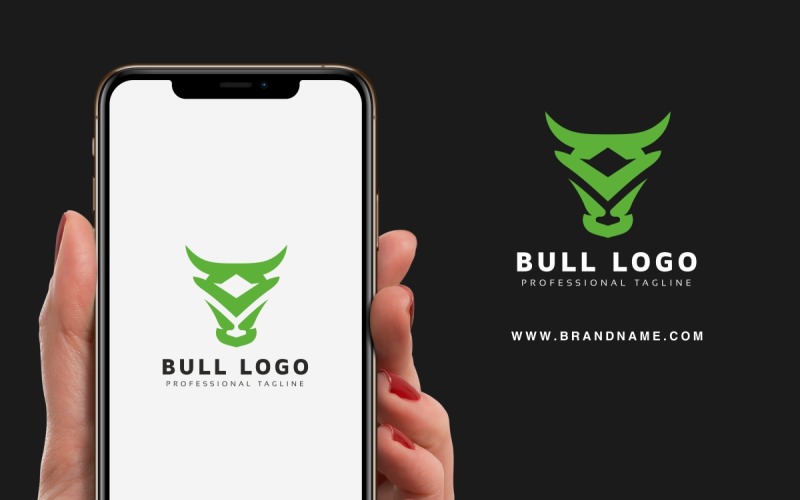 Bull Logo sjabloon