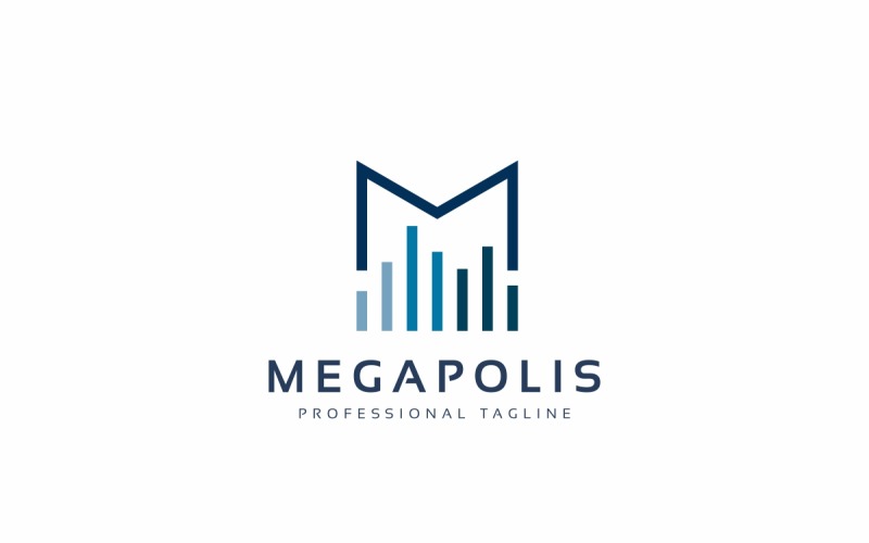 Download Шаблон логотипа "Megapolis M Letter Logo Template" / Megapolis M Letter Logo Template - Шаблон логотипа на тему графика agency,consultant,consulting,creative,development,entertainment,expert,firm,group,letter,m,line,logo,market,marketing,master,maximum,media,meta,minimal,movie,multimedia,professional,real,esta
