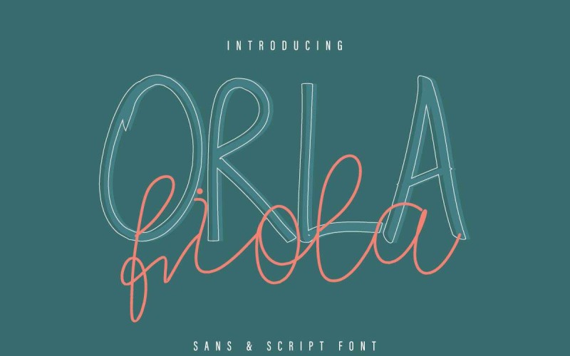 Orla Fiola typsnitt