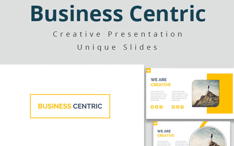 Business Centric - szablon Keynote
