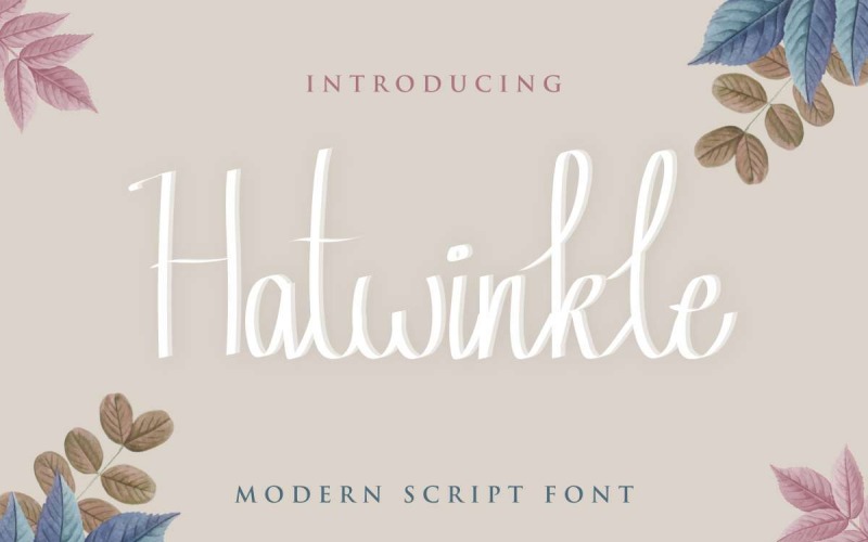 Hatwinkle betűtípus