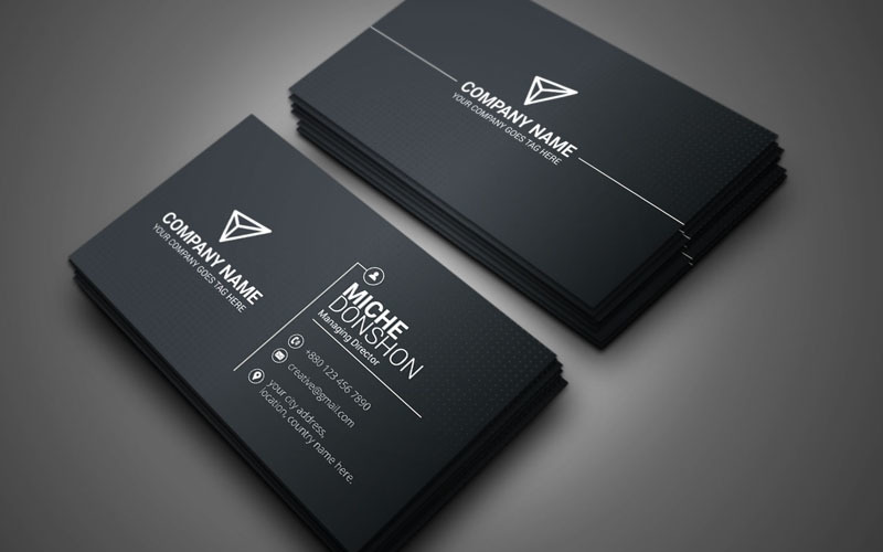 Download Фирменный стиль "Miche Donshon_ Black Business Card - Corporate Identity Template" / Miche Donshon_ Black Business Card - Corporate Identity Template - Фирменный стиль на тему графика business,card,creative,corporate,spa,photography,creative,fitness,car,real,estate,food,flyers,stationery,red,green,blue,hi-quality,official,yellow,cards,professional,modern,art,standard,purpl