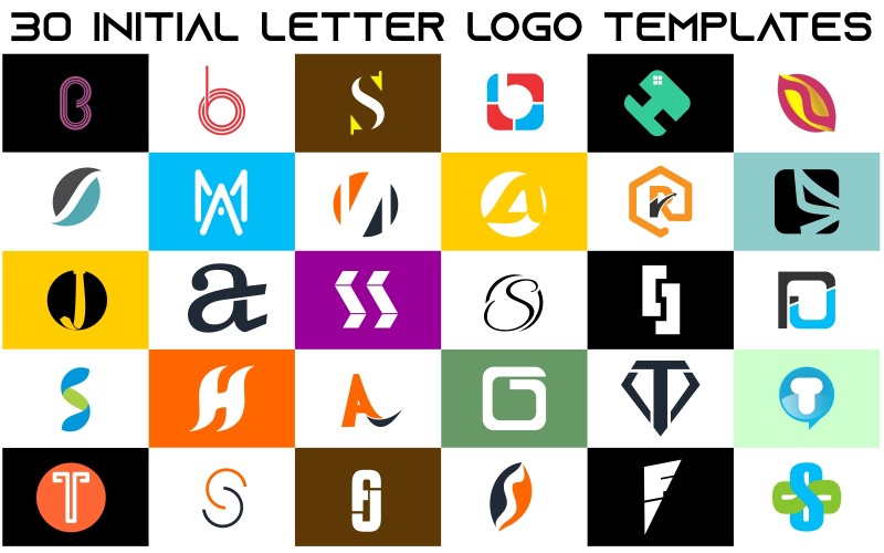 Download Шаблон логотипа "30 multipurpose letter Logo Template" / 30 multipurpose letter Logo Template - Шаблон логотипа letter,typo,letters,abstract,corporate,brand,company,app,apps,simple,minimalist,cheap,cheapest,multipurpose
