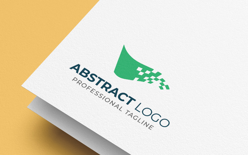 Abstraktní logo šablona