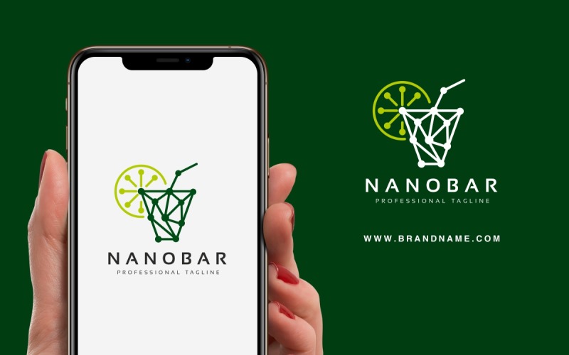 Download Шаблон логотипа "Bar Logo Template" / Bar Logo Template - Шаблон логотипа на тему графика alcohol,bar,booze,bubble,club,cocktail,collection,cup,drink,evening,glass,recipe,relaxation,tasty,logo,party