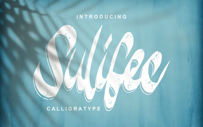 Sulifec | Fonte Cursiva Calligratype