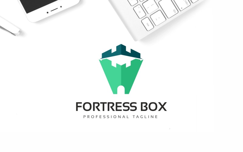 Download Шаблон логотипа "Fortress Logo Template" / Fortress Logo Template - Шаблон логотипа на тему графика architect,architecture,bank,bastion,building,capital,castle,construction,defense,financial,fort,fortress,guardian,history,investment,investments,king,kingdom,logo,medieval,protect,protection,