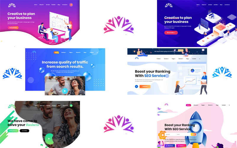 универсальный html шаблон сайта