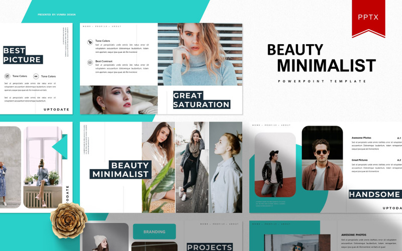Beauty Minimalist | PowerPoint template