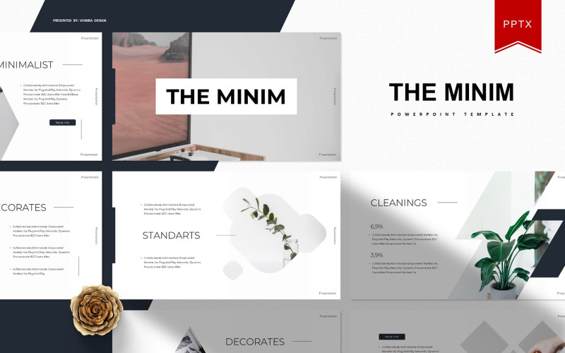 De Mini | PowerPoint-sjabloon