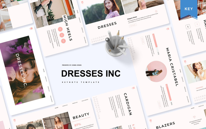Dresses - Keynote template